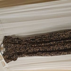 Sienna Sky leopard print dress